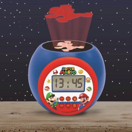 Projektor s motivem Super Mario