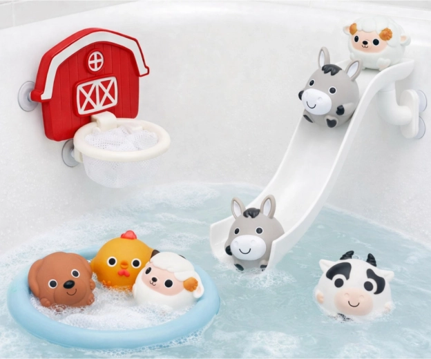 Skluzavka a vodní dráha pro nekonečnou zábavu