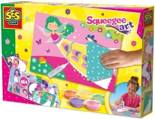 SES Creative squeegee art kreativní sada