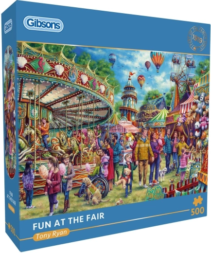 Gibsons puzzle zábava na pouti 500 dílků