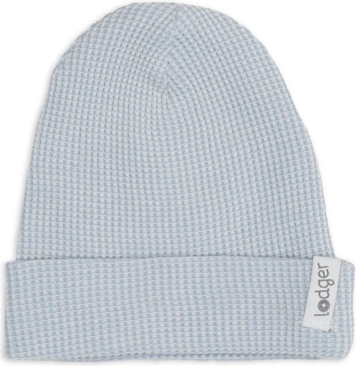 Lodger bavlněná čepička beanie ciumbelle blue fogg 0–6 měsíců