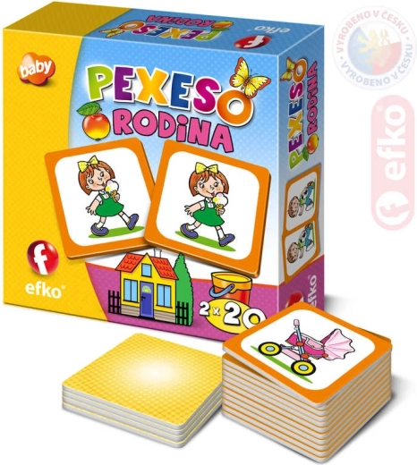 Efko baby pexeso rodina