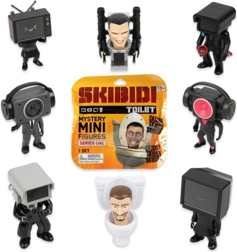 Skibidi Toilet mystery minifigurka