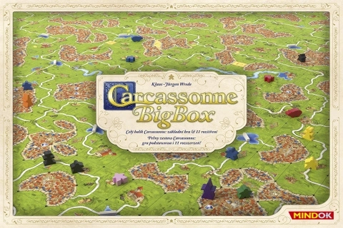 Carcassonne Big Box – dárkové vydání s 11 rozšířeními