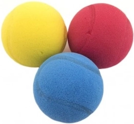 Pěnový míček na soft tenis 7 cm