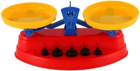 Učební váha pro hravou výuku rovnováhy