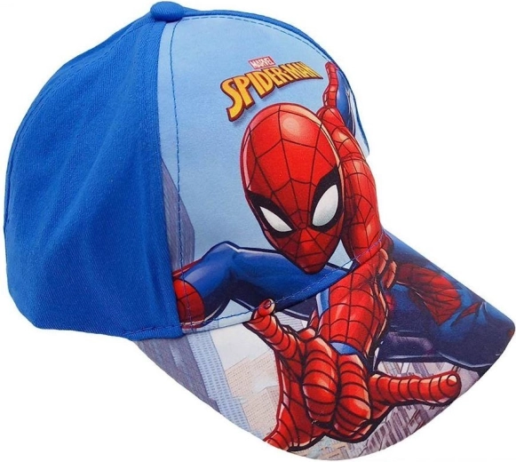 Kšiltovka Spiderman modrá – Velikost: 54