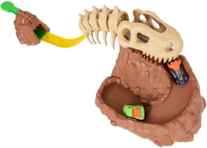 Napínavá jízda dinosauří tlamou
