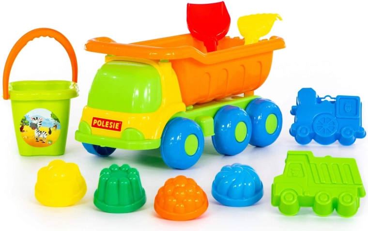 Velké nákladní auto s vyklápěcí korbou