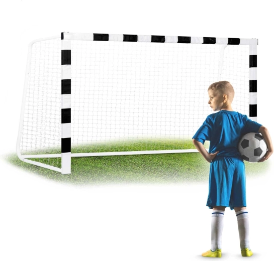 Fotbalová branka Neo-Sport 300 × 160 × 90 cm černobílá