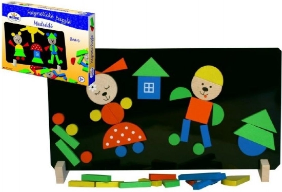 Magnetické puzzle Medvědi