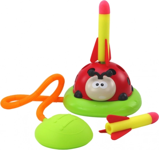 Pěnová raketová vystřelovačka na pumpu