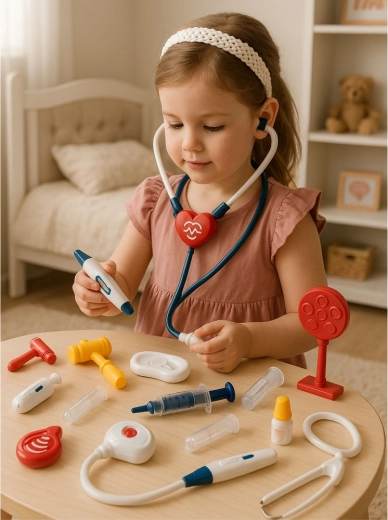 Bohatá sada příslušenství pro kreativní scénáře