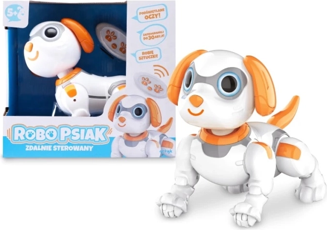 Robo-psiak RC – interaktivní robotický pejsek na dálkové ovládání