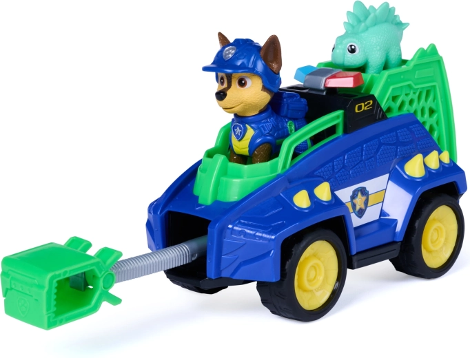 2 figurky v balení: Chase a dinosaurus