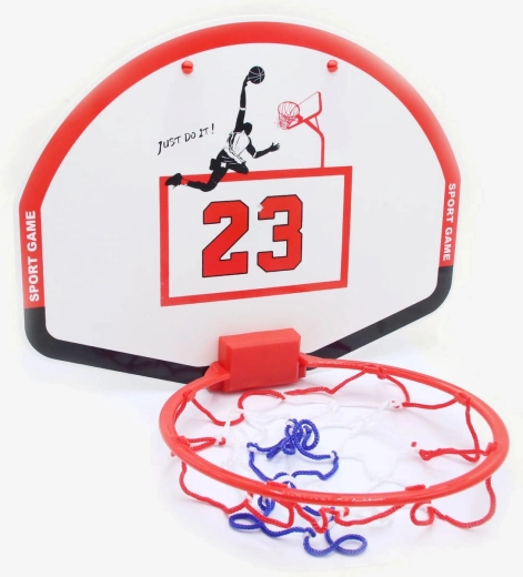 Trikolórový basketbalový koš