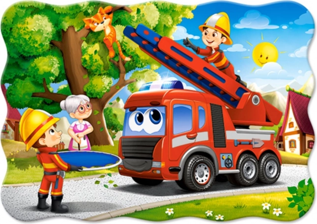 puzzle hasiči na záchraně 30 dílků