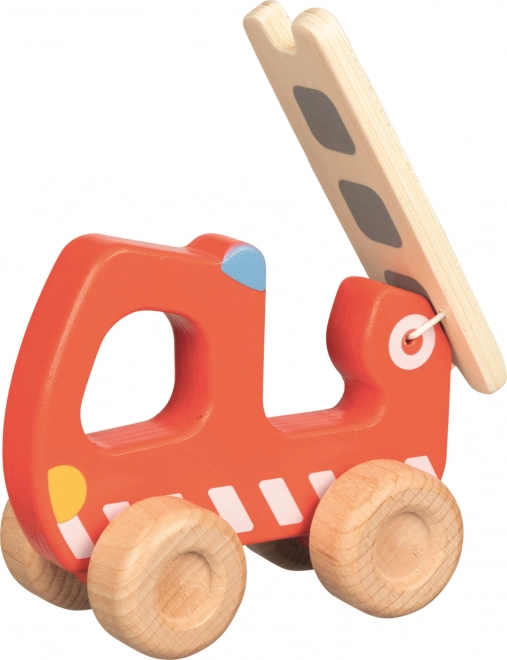 Dřevěné hasičské auto Goki
