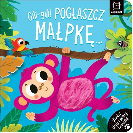 Gili-gili! Pohlaď opičku – interaktivní dotyková knížka pro nejmenší