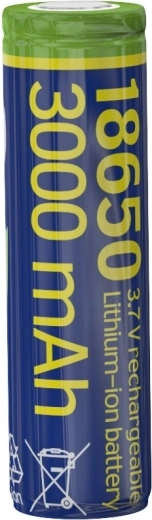 Lithium-iontová baterie 18650, 3,7 V, 3000 mAh, ploché póly (10C)