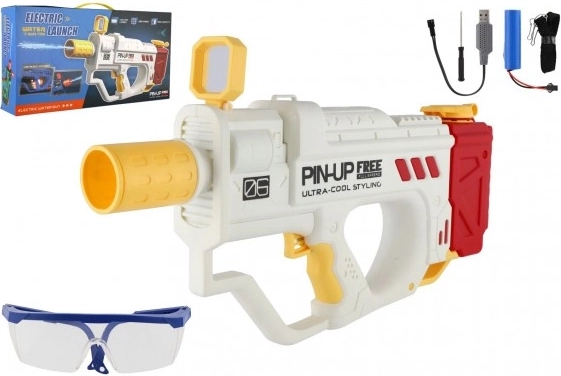 Elektrická vodní pistole 40 cm se zvukem a velkým zásobníkem