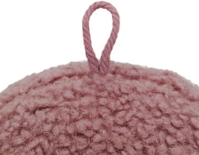 Hebký teddy materiál z bavlny