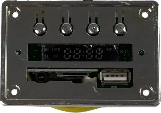 Hudební panel do auta na akumulátor