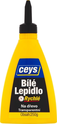 Disperzní rychlé lepidlo CEYS 250 g – transparentní po zaschnutí