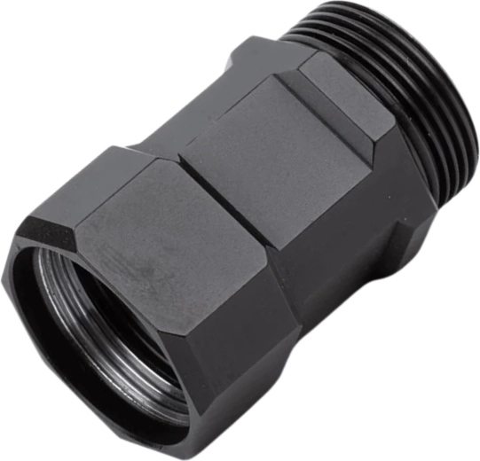 Wuben E7 prodlužovací trubice pro baterii 18650, černá