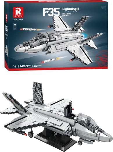 Stavebnice stíhačky F-35 Lightning II (1490 dílků)