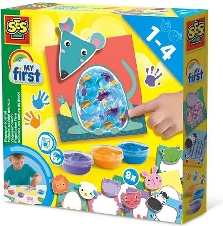 SES Creative My First zvířátka – malování prsty