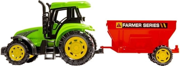 Set traktor + přívěs připravený na farmářská dobrodružství