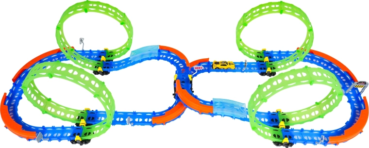 Čtyři 360° smyčky pro kaskadérské triky