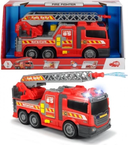 Hasičské auto se zvukovými a světelnými efekty 36 cm