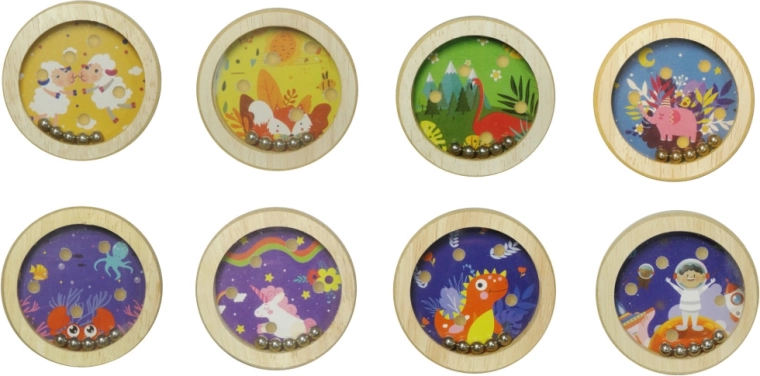 Dřevěná kuličková hra