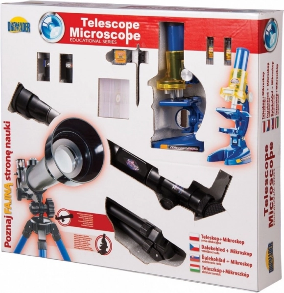 Vzdělávací sada Teleskop a Mikroskop