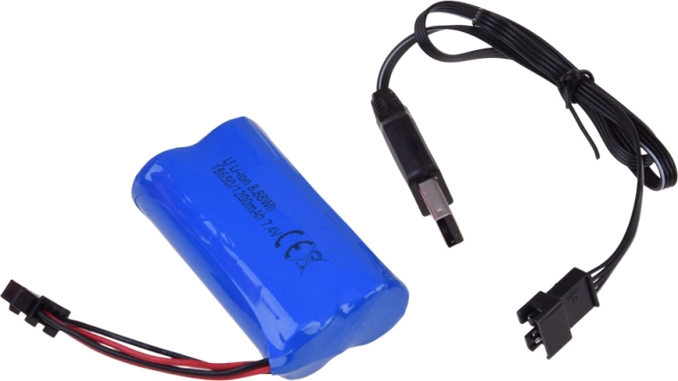 Akumulátorové napájení a nabíjení přes USB