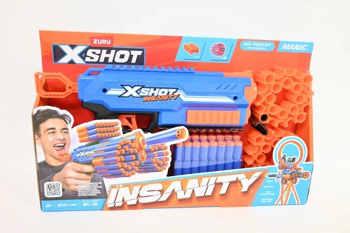 Blaster ZURU X-Shot Insanity Manic na pěnové šipky