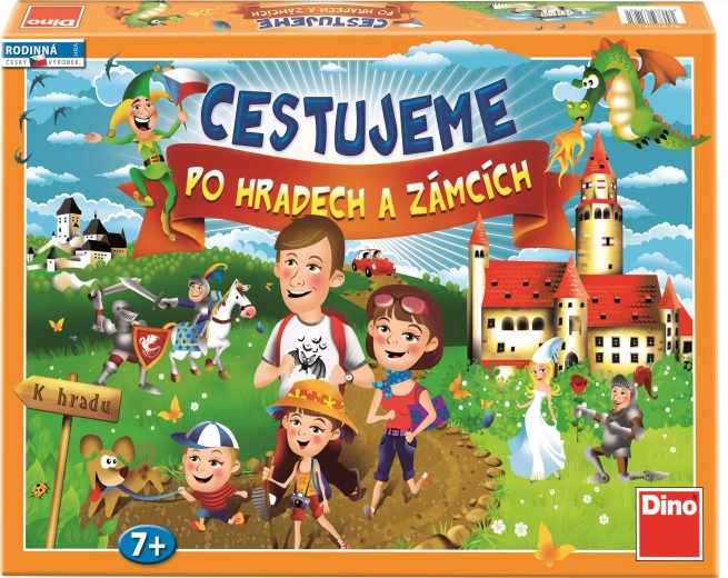 Dino rodinná hra Cestujeme po hradech a zámcích