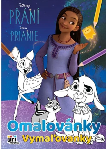 Omalovánka A4 přání
