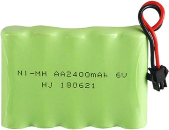 Akumulátorový pack NiMH 6 V 2400 mAh s konektorem JST-SM pro RC crawler HB 1401/1402 - 1 kus