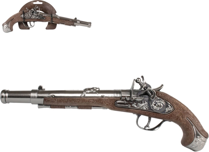 Pirátská klapací pistole Gonher 32 cm - 1 kus