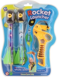 Vystřelovací pískací rakety