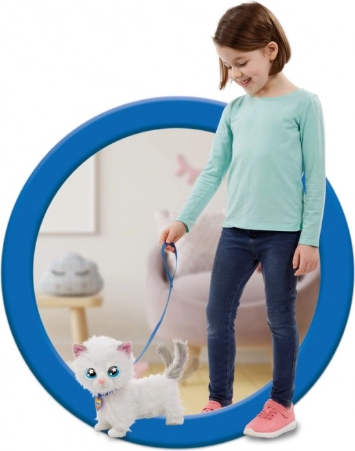 Procházky na vodítku jako se skutečnou kočkou