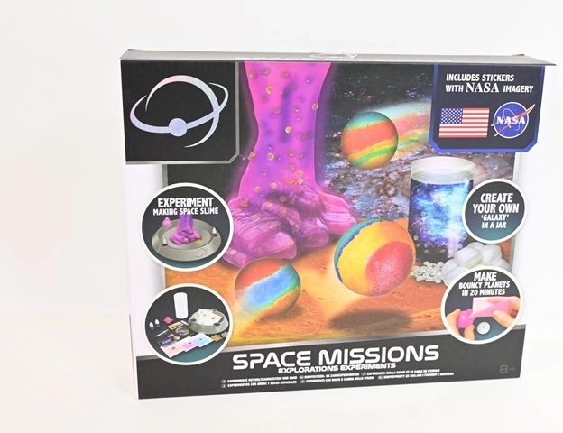 NASA misie kosmická sada experimentů
