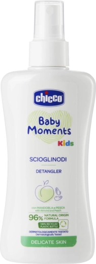 Chicco sprej na rozčesávání vlasů Baby Moments Kids 200 ml (od 12 měsíců)