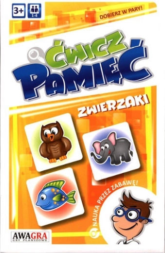 Cvič paměť: zvířátka – dětská pexeso hra