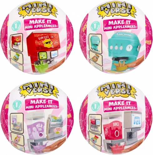Miniverse Make It Mini Appliances – mini spotřebiče pro přípravu nápojů