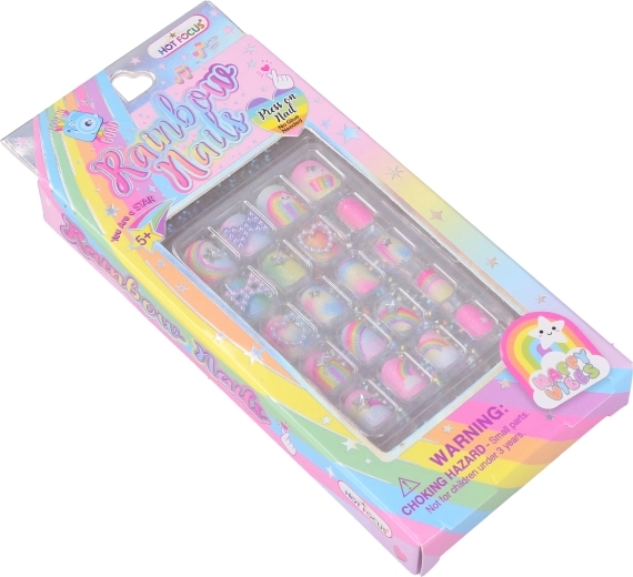 Nalepovací nehty Duha