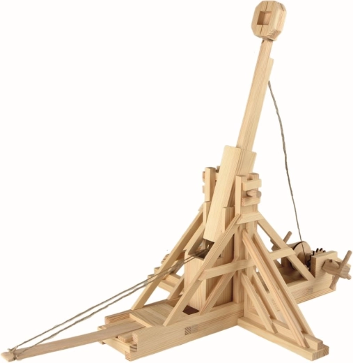 Walachia dřevěná slepovací stavebnice Trebuchet